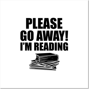 Book Reader - Please go away!  I'm reading Posters and Art